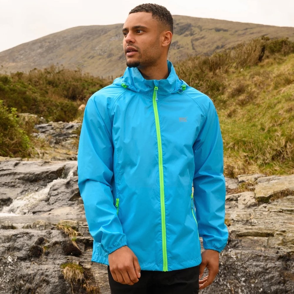 Neon cheap rain jacket