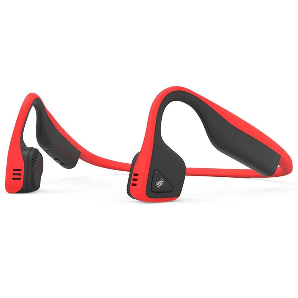 AfterShokz Trekz Titanium Wireless Headphones Red BMC Sports